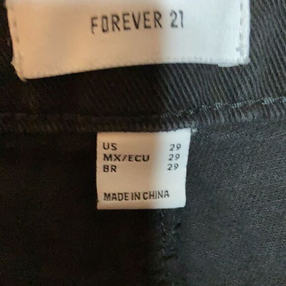 Forever 21 Jeans Woman’s Size 29 - Picture 7 of 8